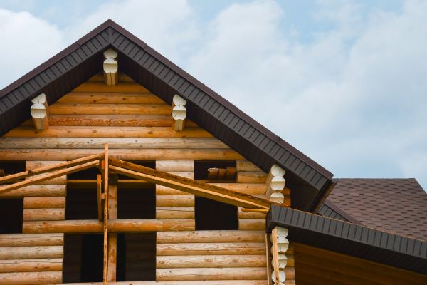Log Home Siding Installation in Concord
